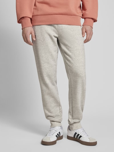Superdry Sweatpants met labelstitching Lichtgrijs - 4