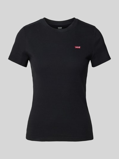 Levi's® T-shirt z okrągłym dekoltem Czarny 2