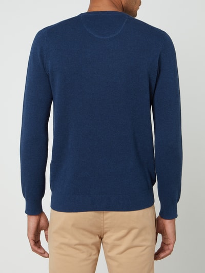 Gant Pullover aus Piqué Marine Melange 5