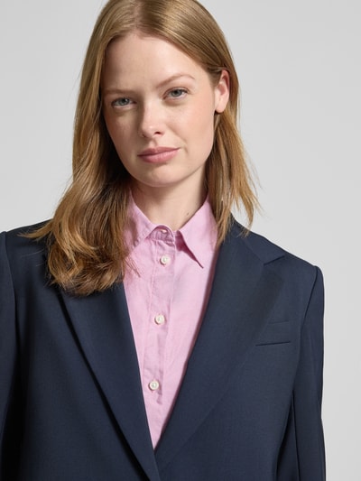 Fynch-Hatton Regular fit overhemdblouse met logostitching Rosé - 3