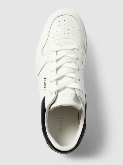 Guess Plateau-Sneaker mit Label-Details Modell 'LIFET' Weiss 4