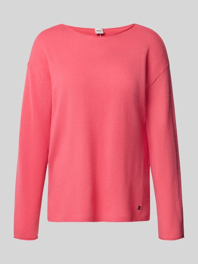 Brax Wollen pullover met kasjmier, model 'STYLE.LIZ' Koraal - 2