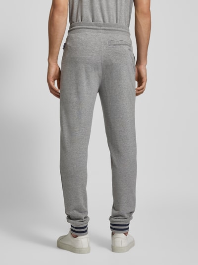 HECHTER PARIS Regular Fit Sweatpants mit Label-Detail Hellgrau 5