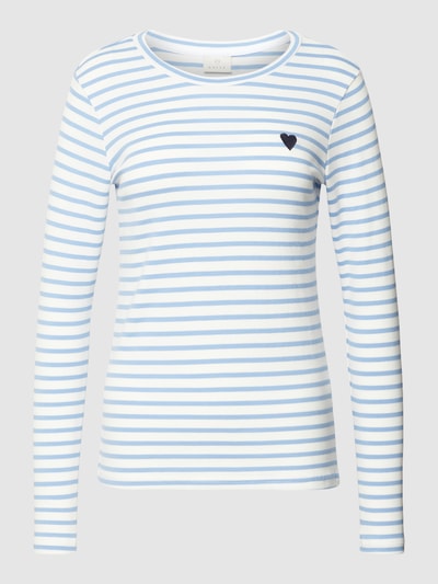 Kaffe Longsleeve mit Streifenmuster Modell 'Liddy' Ecru 2