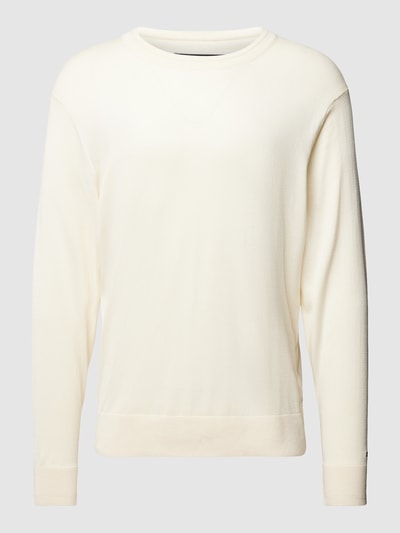 Tommy Hilfiger Strickpullover mit Rundhalsausschnitt Offwhite 2