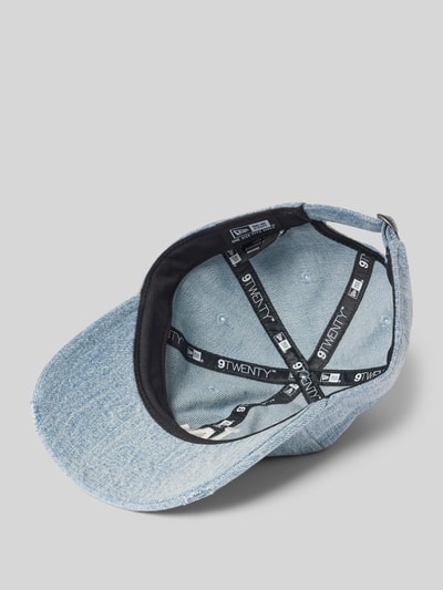 New Era Baseballpet met motiefstitching Jeansblauw - 2