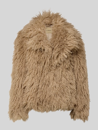 Produktfoto, Regular Fit Jacke aus Kunstfell mit Reverskragen von Smith and Soul in beige, weiche, flauschige Struktur, für Damen