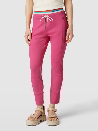MAC Sweatpants mit Teilungsnähten Modell 'FUTURE 4.0' Pink 4