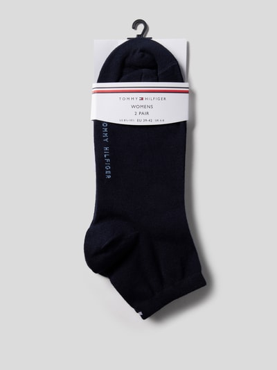 Tommy Hilfiger Korte sokken per 2 paar Marineblauw - 3