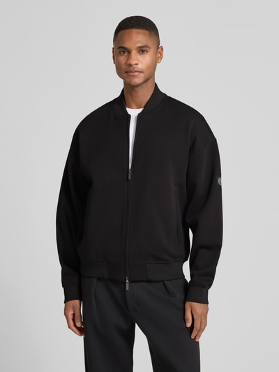 GUESS Sweatjacke mit Reißverschluss Black 4