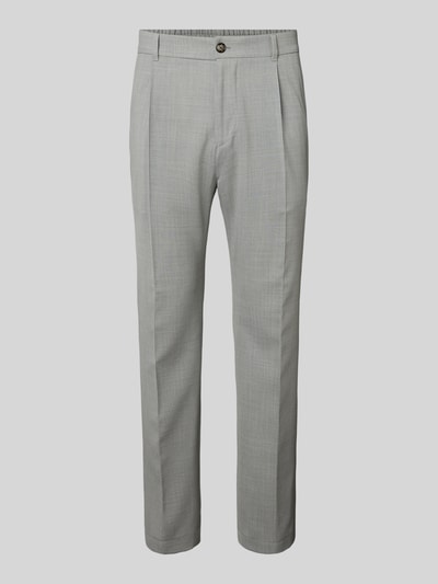 JOOP! Collection Stoffhose mit elastischem Bund Modell 'Lester' Hellgrau 2