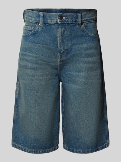 Produktfoto, Loose Fit Bermudas mit steekzakken van Dickies, puur katoen, denim, bandwijdte maat 32: 42 cm, binnenbeenlengte maat 32: 32 cm