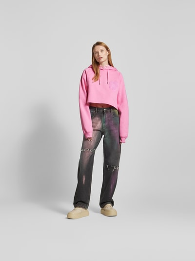 OH APRIL Hoodie mit Kapuze Pink 1