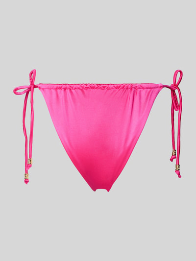 Produktfoto, felroze dames bikinibroekje van DORINA, materiaalmix met stretch, zij-vetersluiting, model 'AMNESIA', set van 2