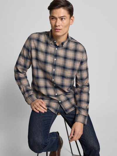 MAERZ Muenchen Vrijetijdsoverhemd met knoopsluiting Blauw - 3