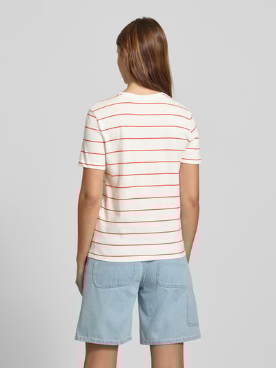 Only Regular fit T-shirt met motiefprint, model 'KITA' Offwhite - 5