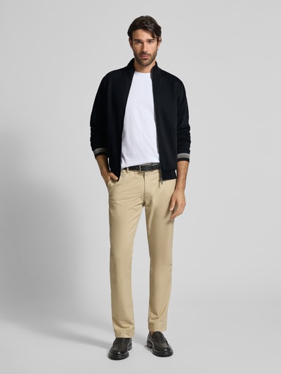 bugatti Sweatjacke mit Stehkragen Black 1