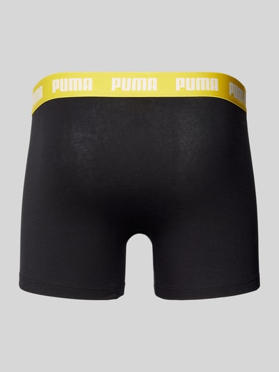 Puma Trunks mit Label-Detail im 3er-Pack Black 3