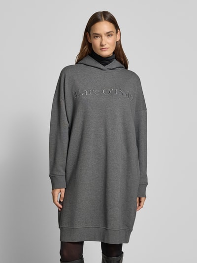 Marc O'Polo Oversized sweatjurk van puur katoen Middengrijs - 4