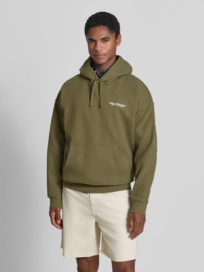Polo Ralph Lauren regular fit hoodie van katoenmix Donkergroen - 4