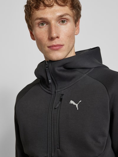 PUMA PERFORMANCE Sweatjacke mit Kapuze Black 3