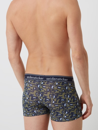 Seidensticker Trunks mit Stretch-Anteil im 3er-Pack Oliv 3
