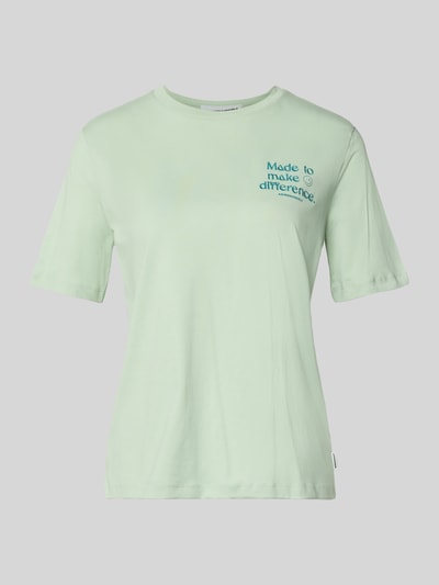 ARMEDANGELS regular fit T-shirt van pure biologisch katoen model 'LUALAA' Mintgroen - 2