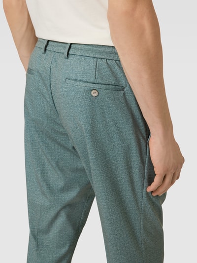 MCNEAL Bundfaltenhose mit Tunnelzug Dunkelgruen 3