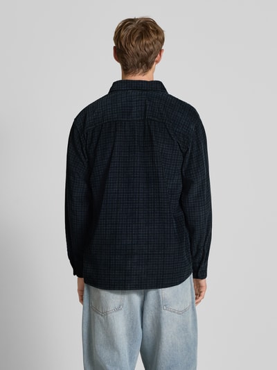 Only & Sons Loose Fit Hemd aus reiner Baumwolle Modell 'WALEED ' Black 5