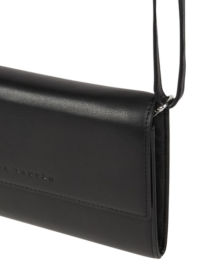 Lara Lauren Clutch van leer, model 'Clara' - RFID-blocking  Zwart - 3