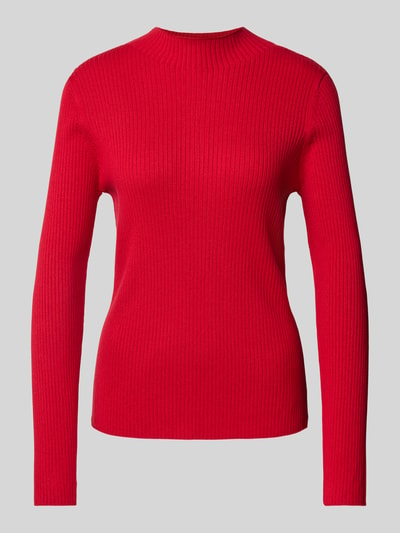 Brax Gebreide pullover met turtleneck, model 'STYLE.LYNN' Rood - 1