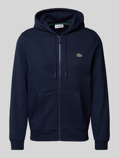 Lacoste Classic fit sweatjack met capuchon Marineblauw - 2