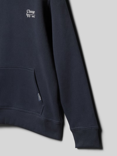 Garcia Hoodie mit Kapuze Dunkelblau 2