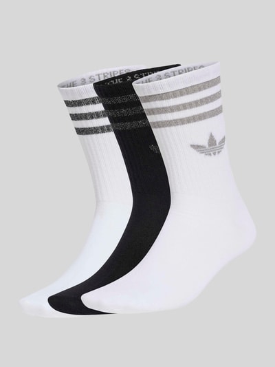 adidas Originals Skarpety z mieszanki bawełny w zestawie 3 szt. Czarny 1