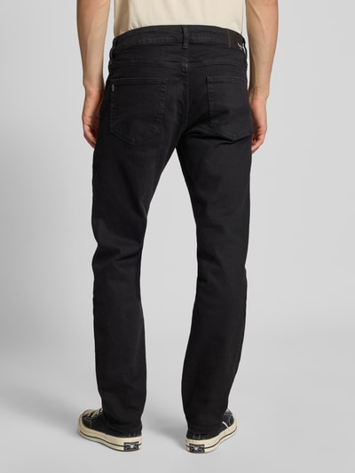 Pepe Jeans Jeansy o kroju straight fit z mieszanki bawełny  Czarny 5