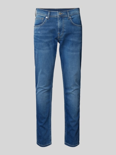 Pepe Jeans Slim Fit Jeans im 5-Pocket-Design Modell 'Gymdigo' Jeansblau 2