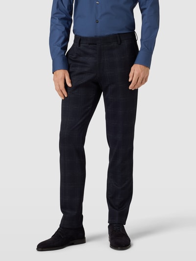 JOOP! Collection Pantalon met persplooien, model 'Blayr' Marineblauw - 4