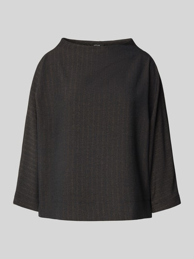 OPUS Sweatshirt met 3/4-mouwen, model 'Gisha' Lichtbruin - 2