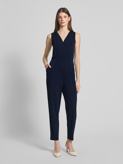 Zero Jumpsuit in Wickel-Optik Marine 4
