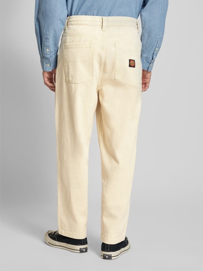 SANTA CRUZ Jeans mit 5-Pocket-Design Beige 5