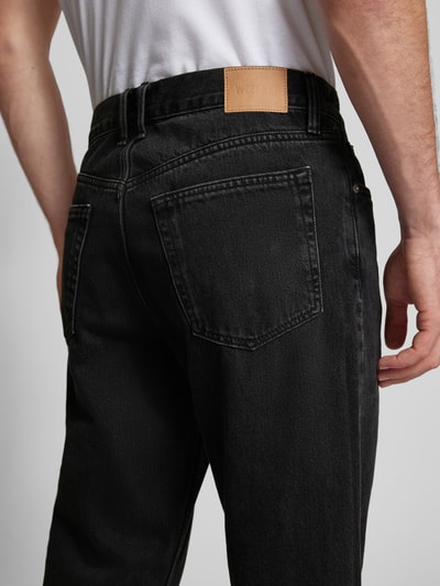 WEEKDAY Relaxed Fit Jeans im 5-Pocket-Design Modell 'Barrel' Black 3