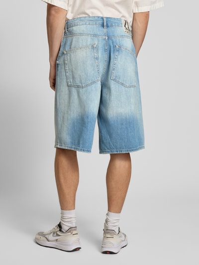 Only & Sons Korte baggy fit jeans in 5-pocketmodel, model 'CARL BALLOON' Lichtblauw - 5