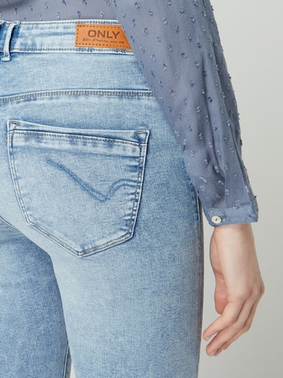 Only Skinny Fit Jeans mit Stretch-Anteil Modell 'Paola'  Jeansblau 3