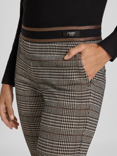 Cambio Stoffen broek met verkorte pasvorm, model 'FRANCOISE' Camel - 3