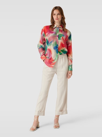 Gant Blouse met all-over print, model 'FLOWER' Felroze - 1