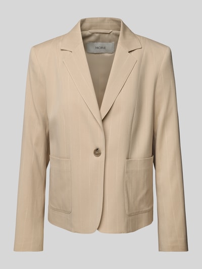 MORE Blazer mit aufgesetzten Taschen Beige 2