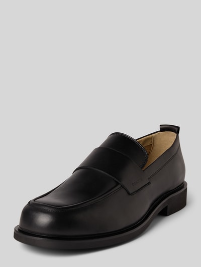 CK Calvin Klein Loafer mit glatter Sohle Modell 'Rubber' Black 1