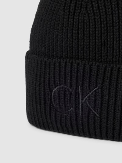 CK Calvin Klein Mütze mit Logo-Stickerei Black 2