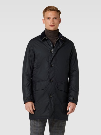 Barbour Jack met klepzakken, model 'MAC' Marineblauw - 4