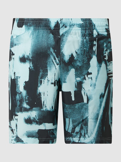 Under Armour Loose fit korte broek met all-over motief Aquablauw - 2